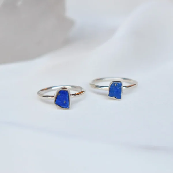 Lapis Lazuli Natural Silver Ring